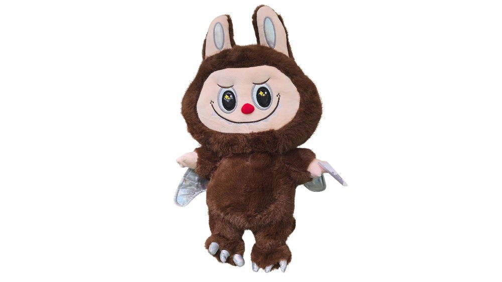 Labubu Fantasy Bat Plush – Brown Edition 🦇✨