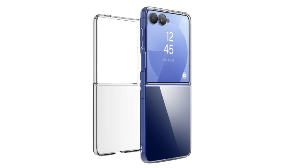 Clear Case for Samsung Galaxy Z Flip 7 – Slim, Transparent & Shockproof Protecti