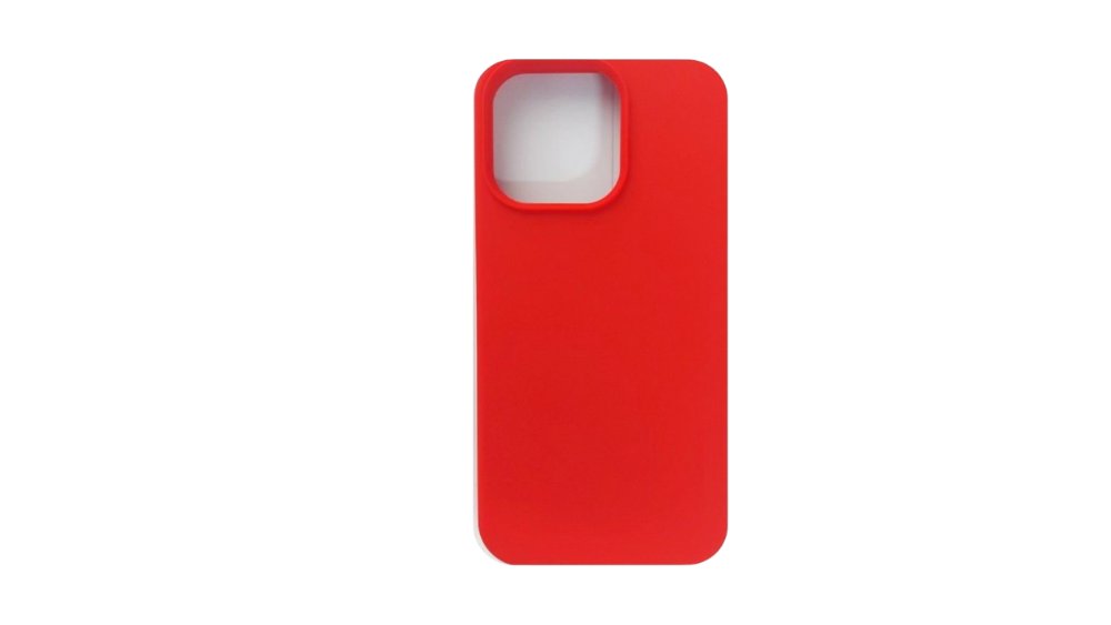 Red Silicone Shockproof iPhone 15 promax Case