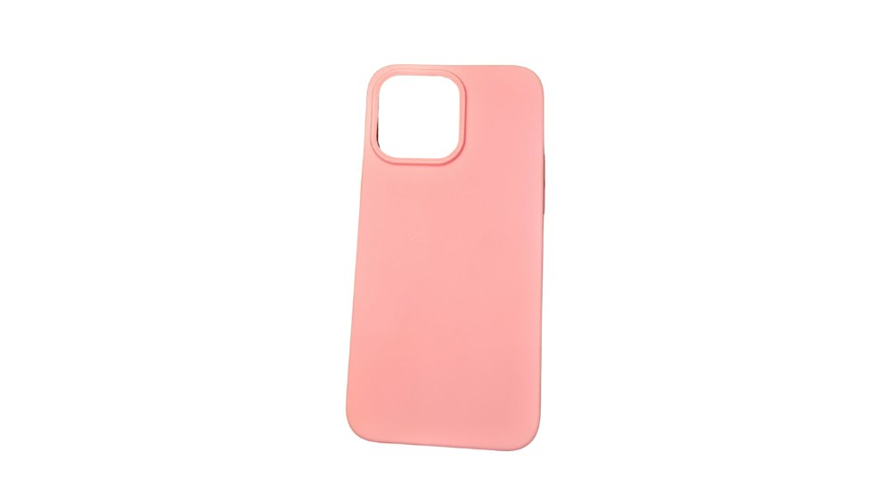 Pink Silicone Shockproof iPhone 14 promax Case